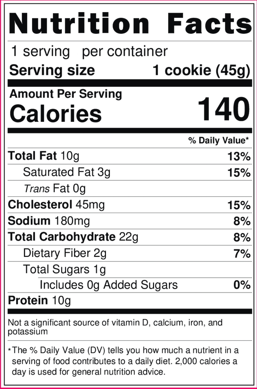PROTEIN COOKIE (12-PACK)